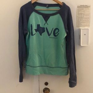 Houston Texas love sweatshirt